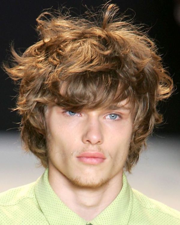 Long, Tousled Curls