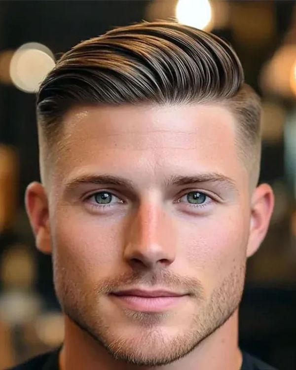 Low Taper Comb Over