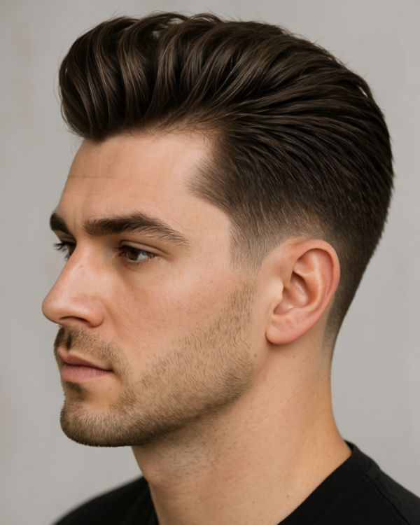 Modern Pompadour Fade 