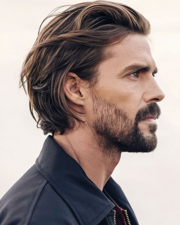 Layered Slick Back